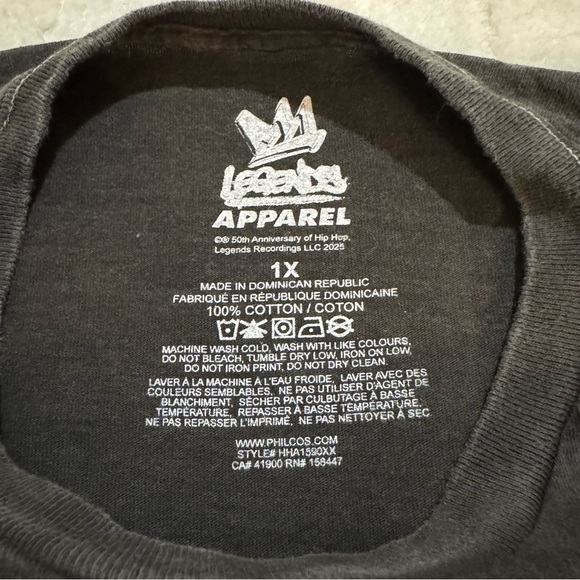 Sexyy Red Washed Black Graphic Hip Hop Tour Short Sleeve T-Shirt Women’s 1X NWOT - Picture 3 of 3